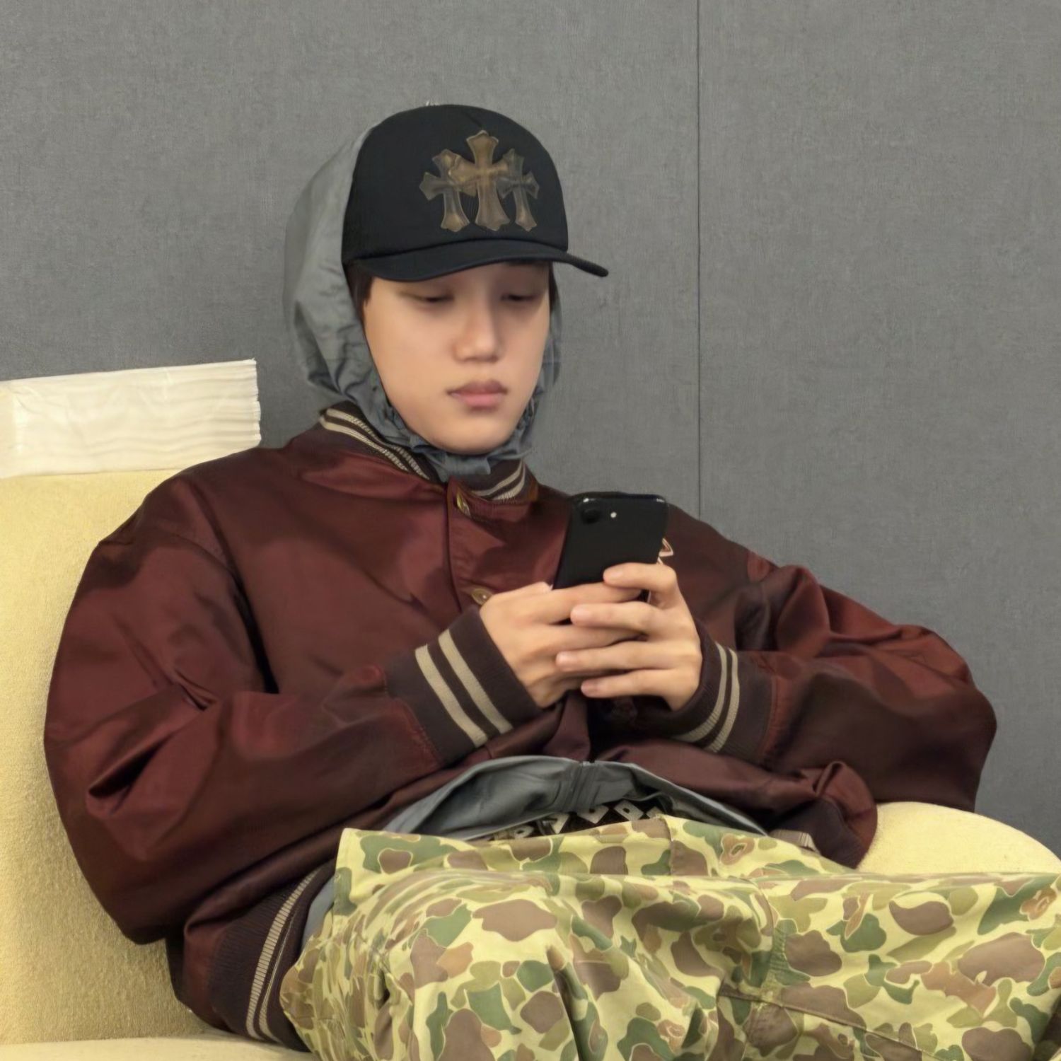 Momen yang diabadikan oleh penggemar Kai (EXO)