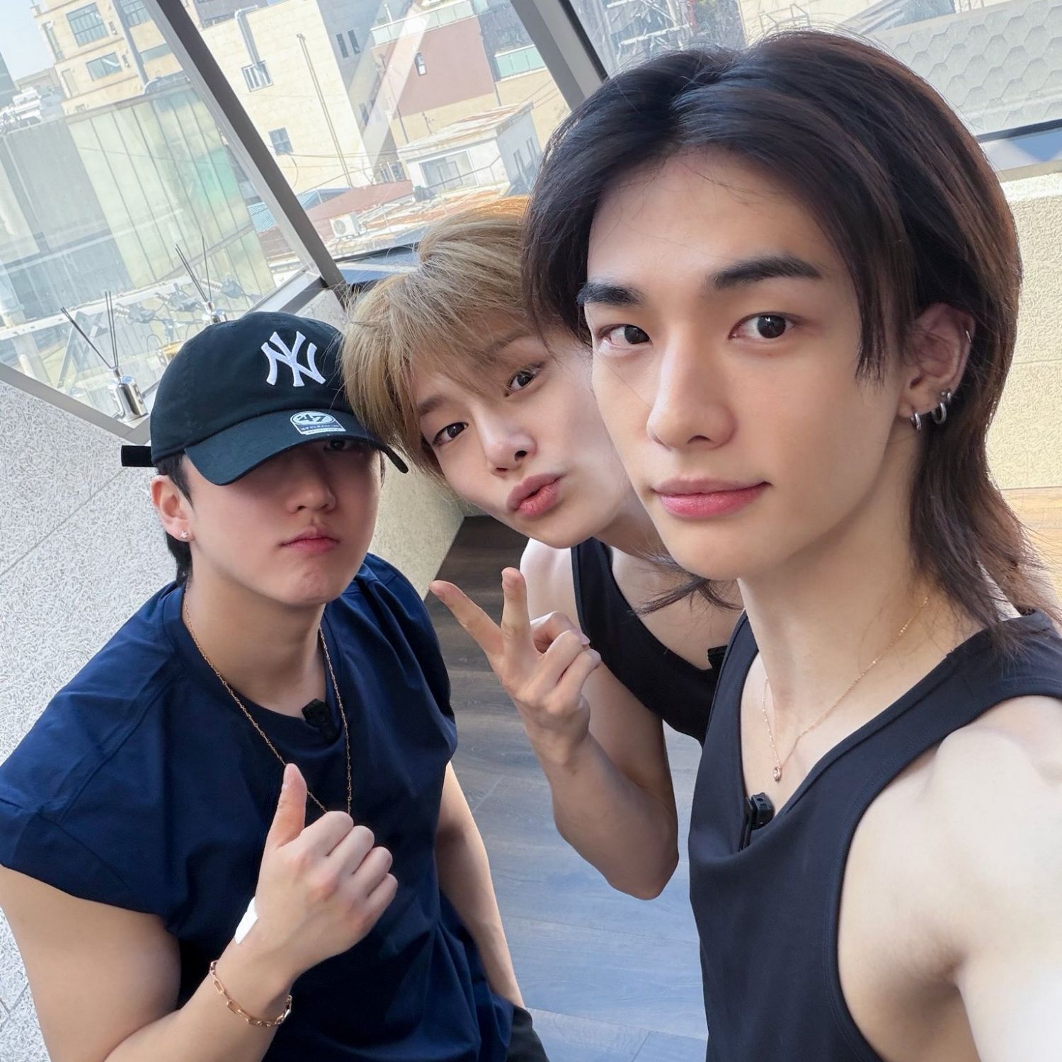 Recent activity shot of Stray Kids