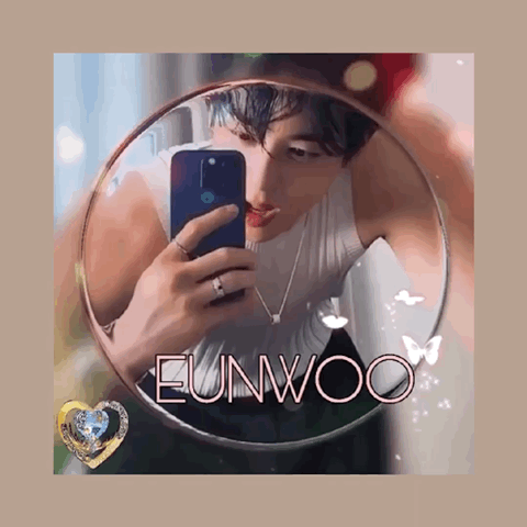 A moment captured by Eunwoo (ASTRO)'s fan