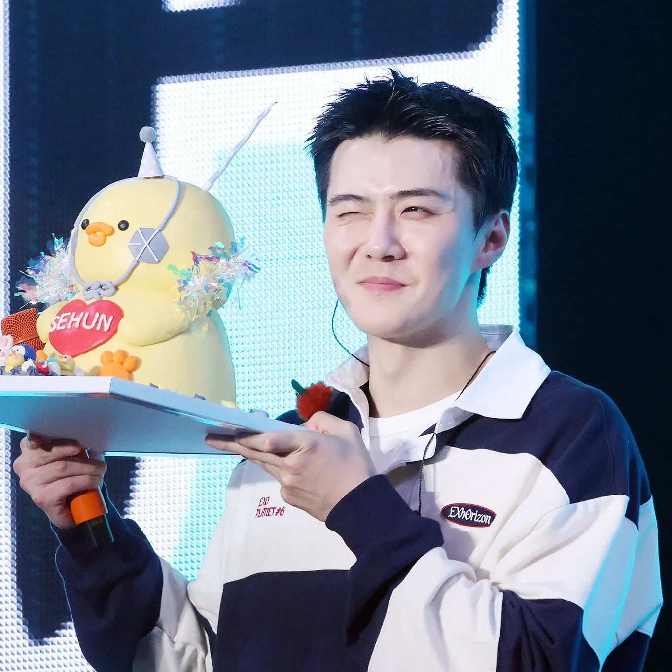 A moment captured by EXO's fan