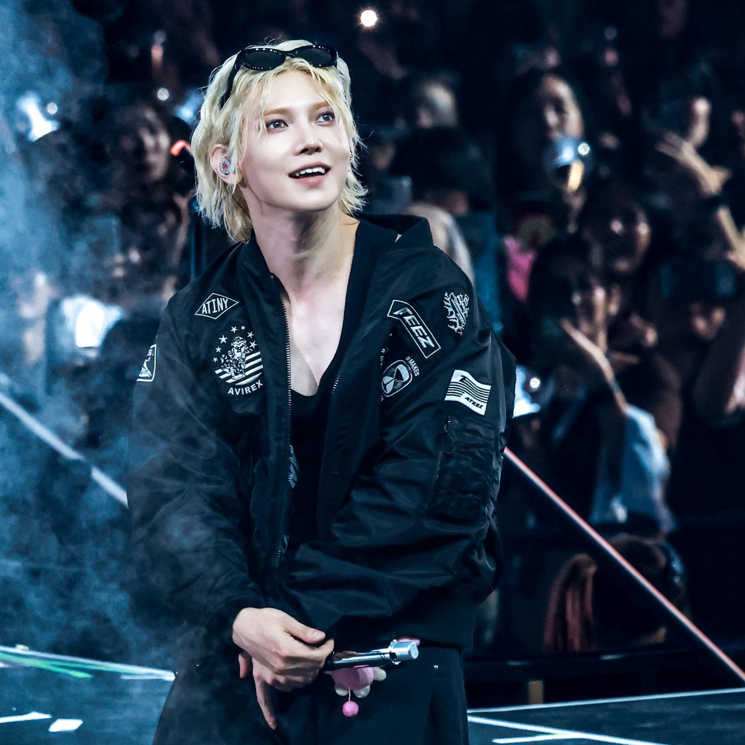 Behind-the-scenes cut of Yeosang (ATEEZ)