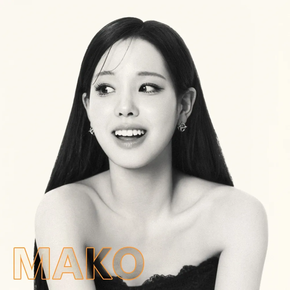 A moment captured by Mako (NiziU)'s fan