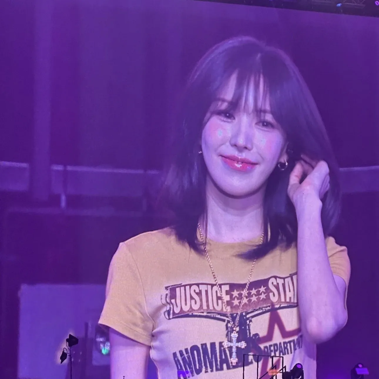 Recent activity shot of Wendy (Red Velvet)