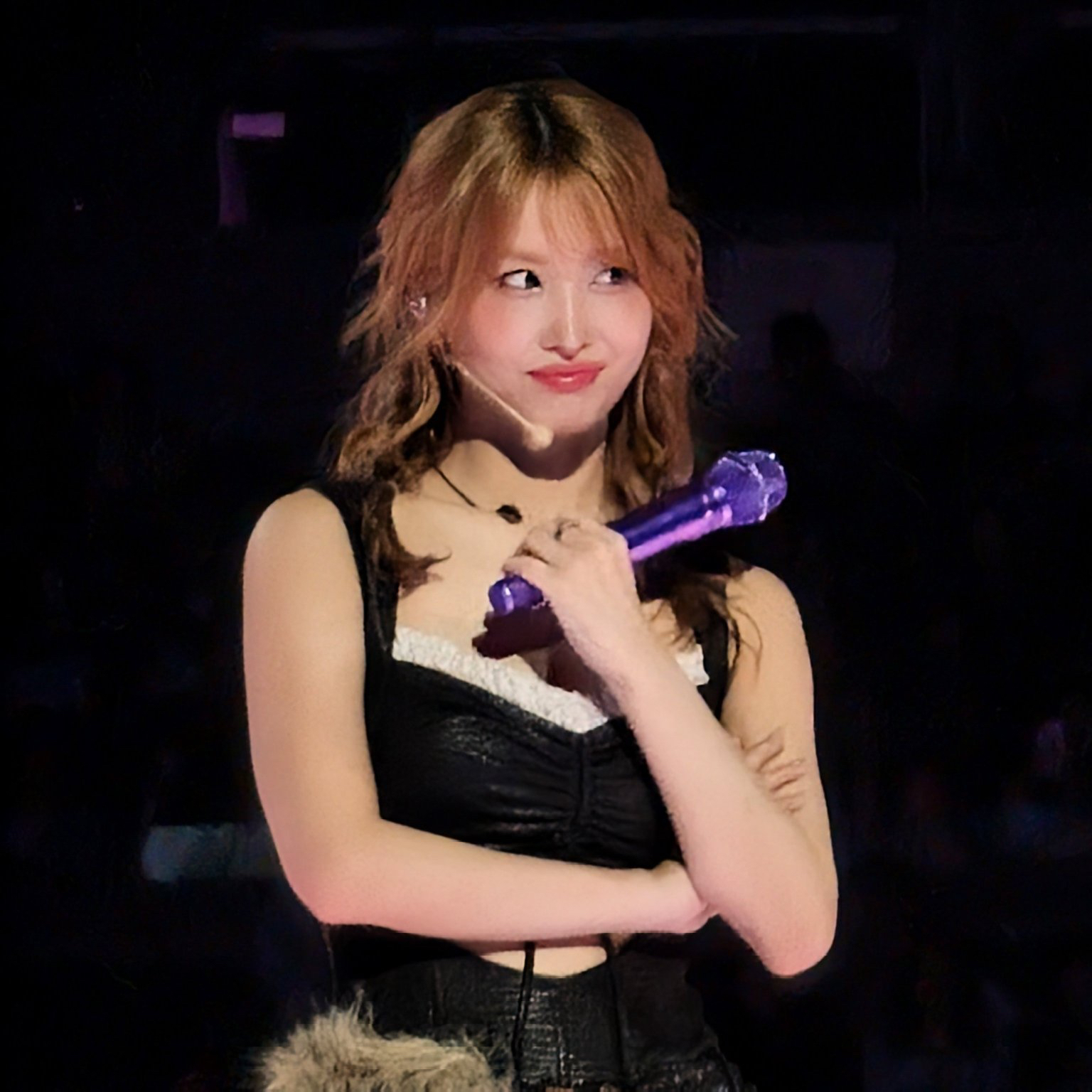 Momo (TWICE)粉絲拍下的瞬間