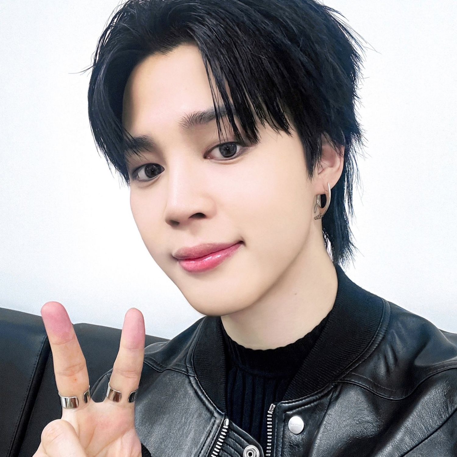 Recent activity shot of Jimin (BTS)