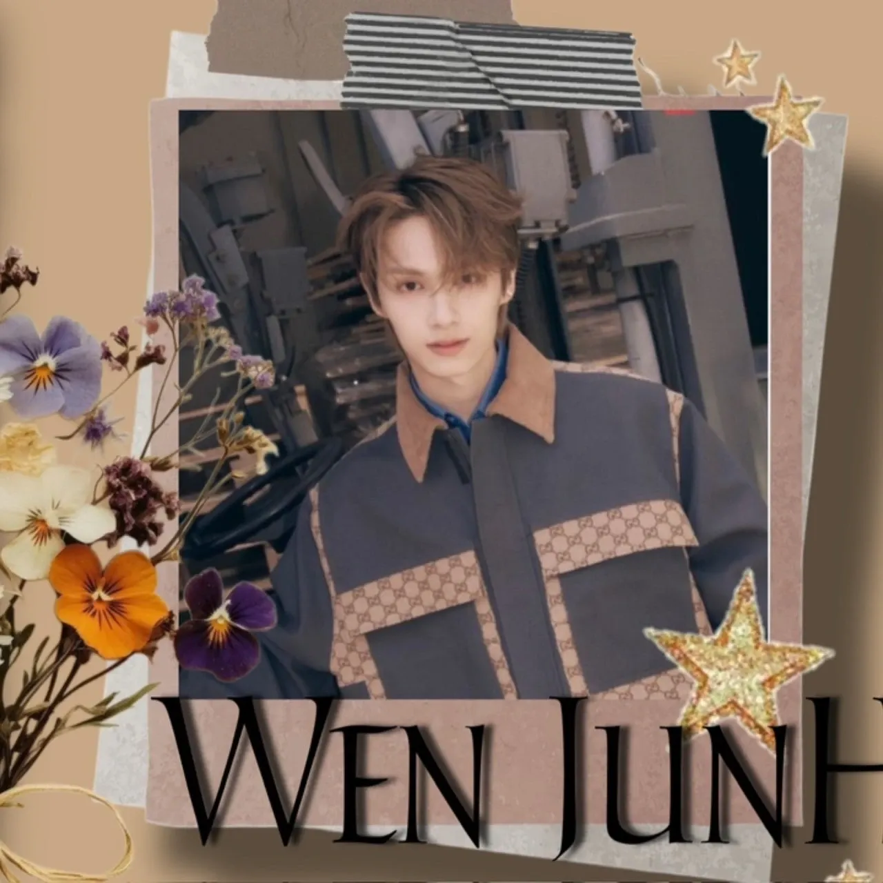 Recent activity shot of Jun (SEVENTEEN)