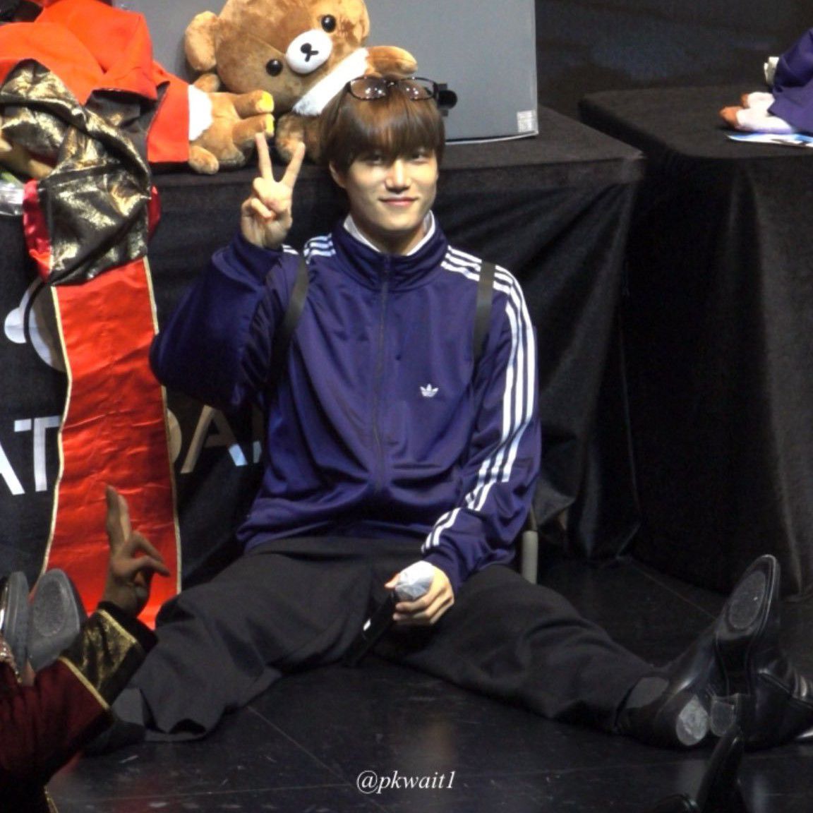 A moment captured by Kai (EXO)'s fan