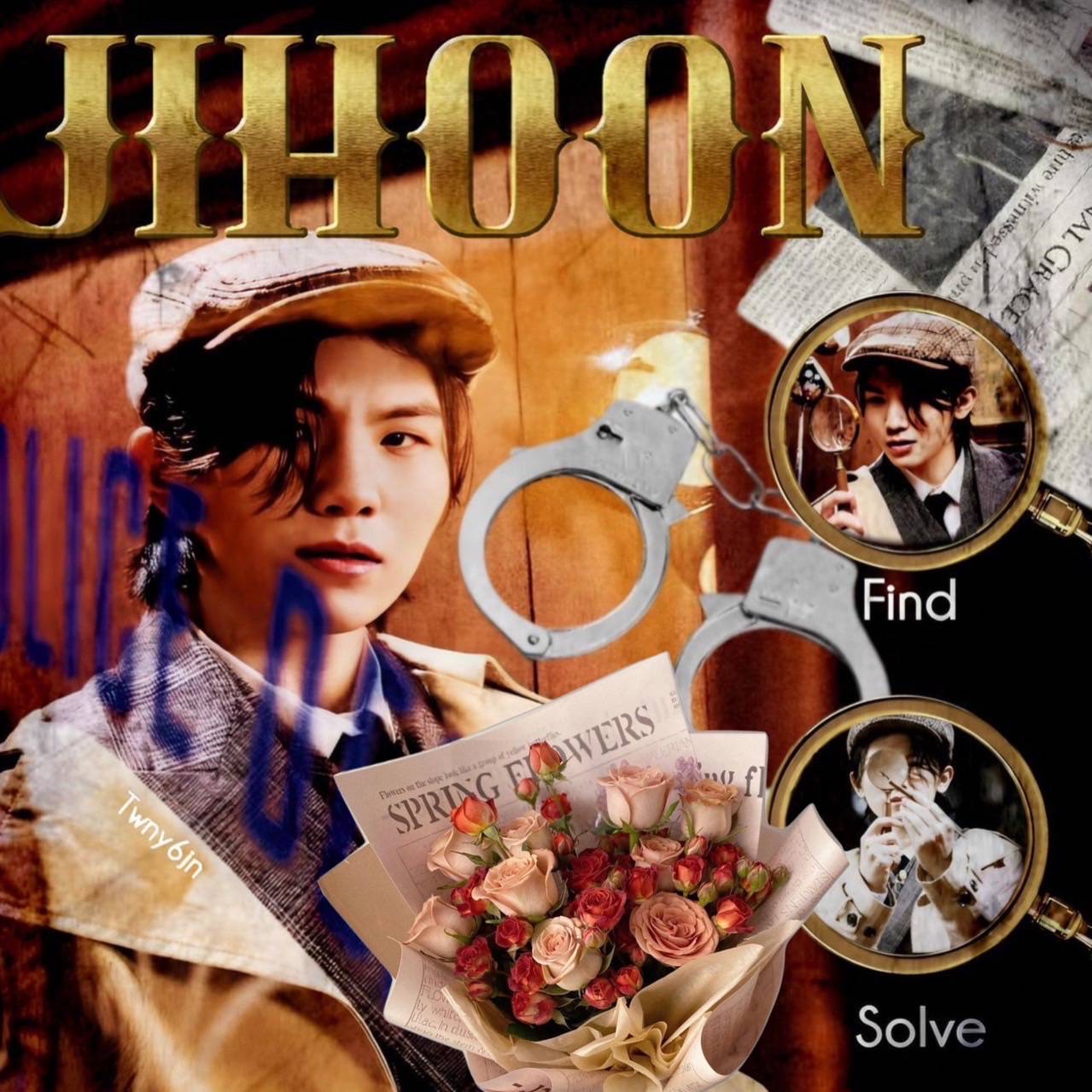 Recent activity shot of Woozi (SEVENTEEN)