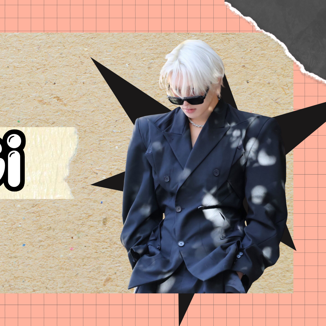 Recent activity shot of Mingi (ATEEZ)