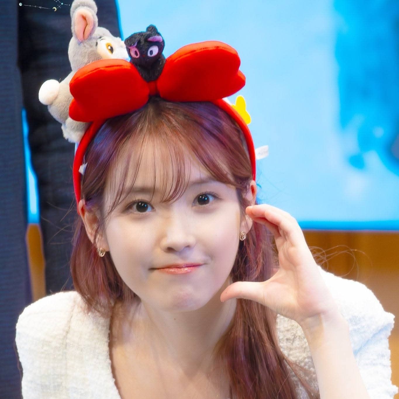 IU粉絲拍下的瞬間