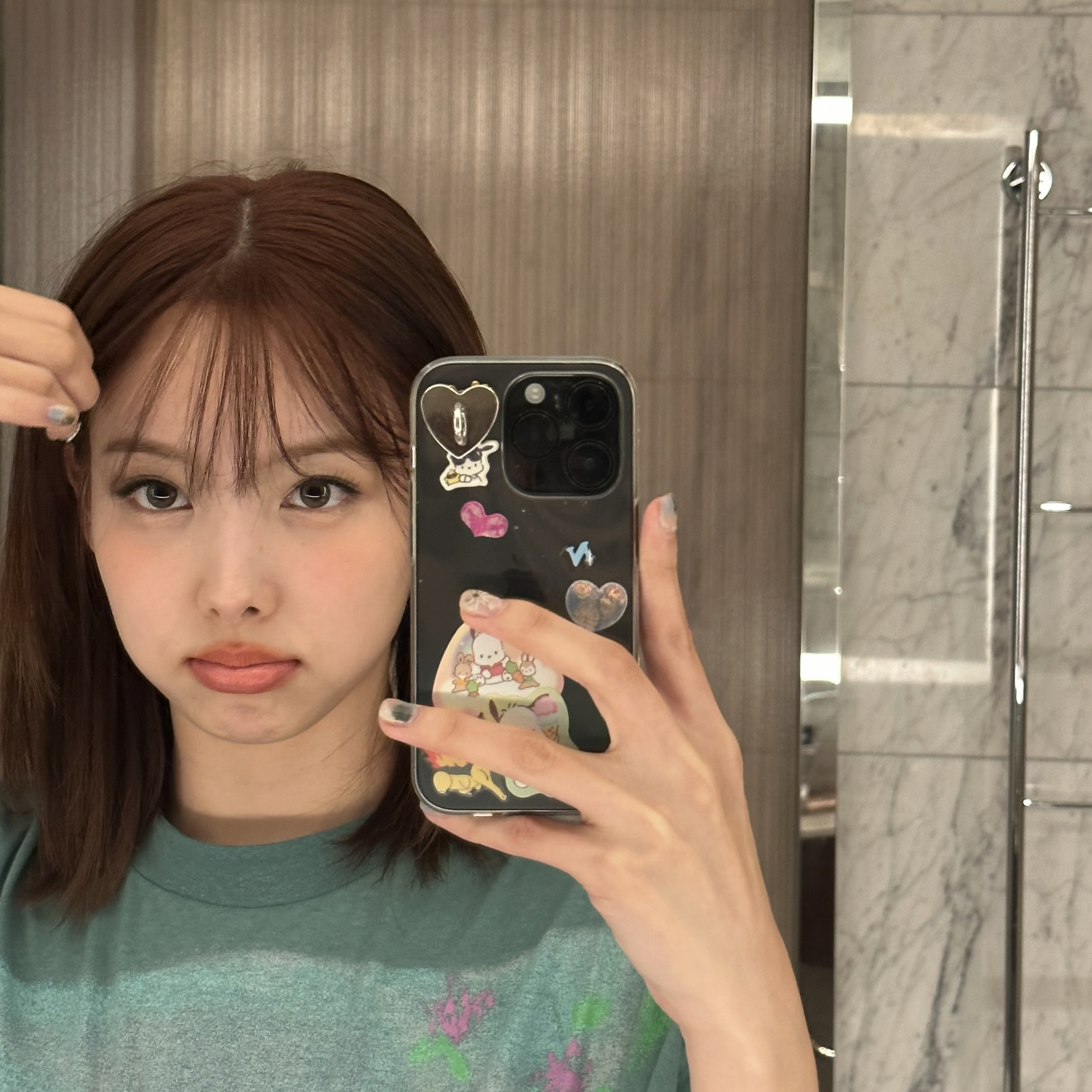 娜璉 (TWICE)粉絲拍下的瞬間