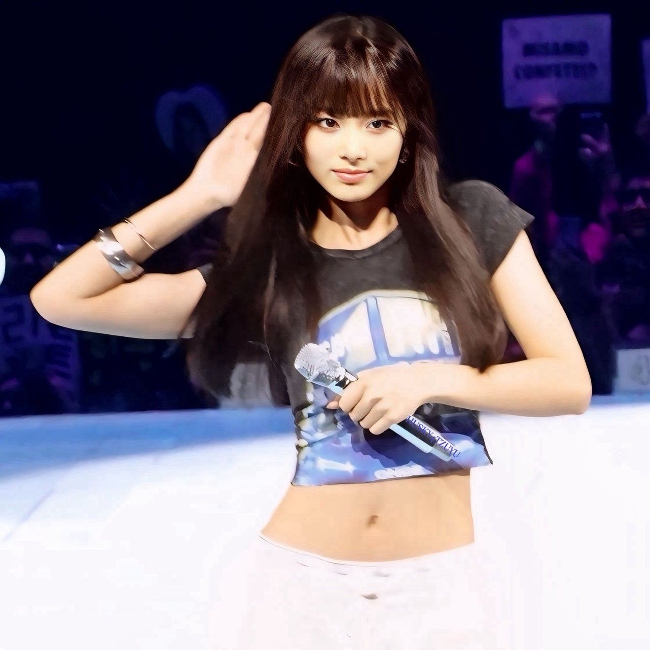 子瑜 (TWICE)粉丝拍下的瞬间