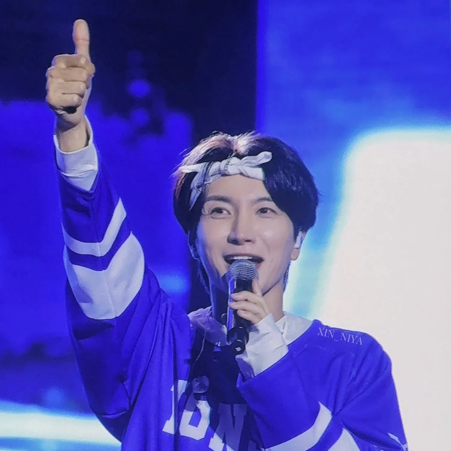 A moment captured by Leeteuk (Super Junior)'s fan