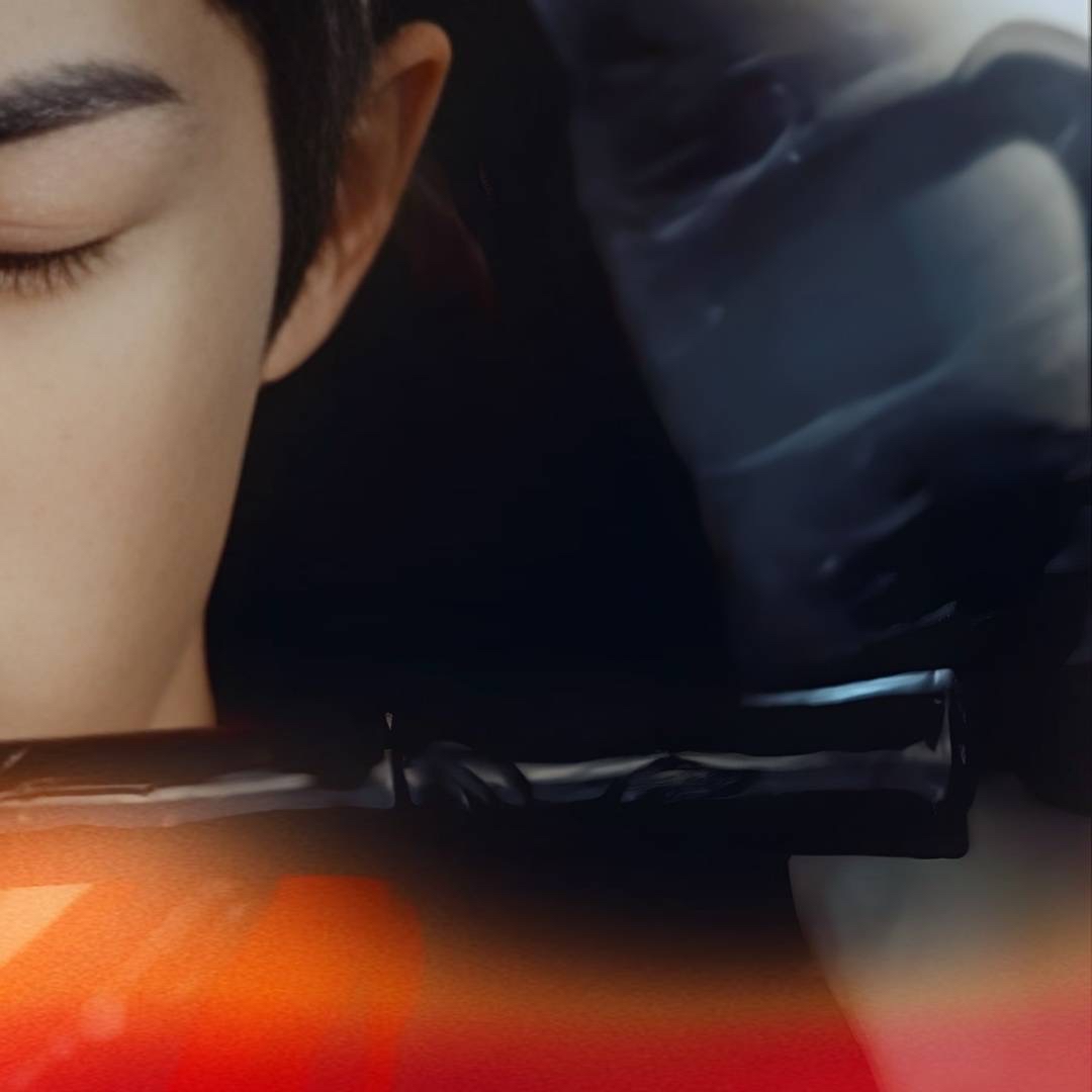 Behind-the-scenes cut of Xiao Zhan