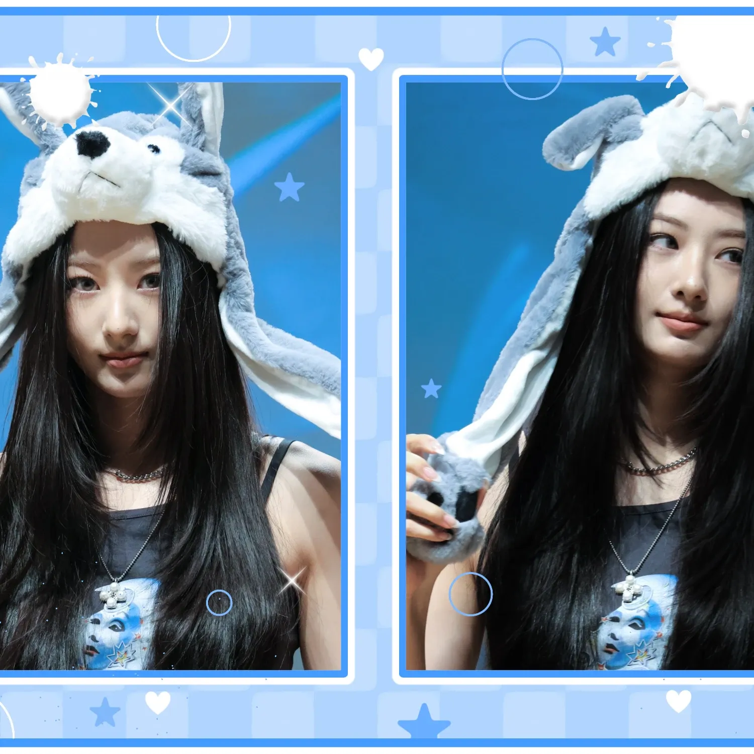 A moment captured by Gawon (MEOVV)'s fan