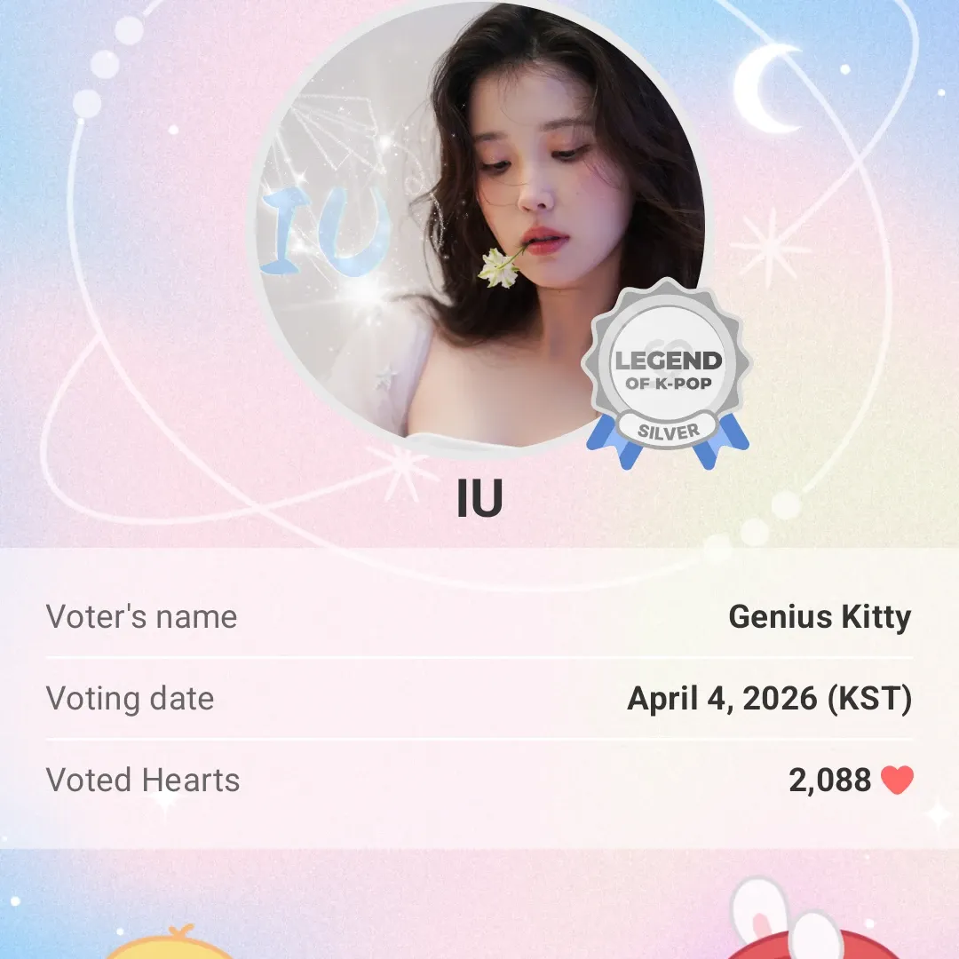 Behind-the-scenes cut of IU