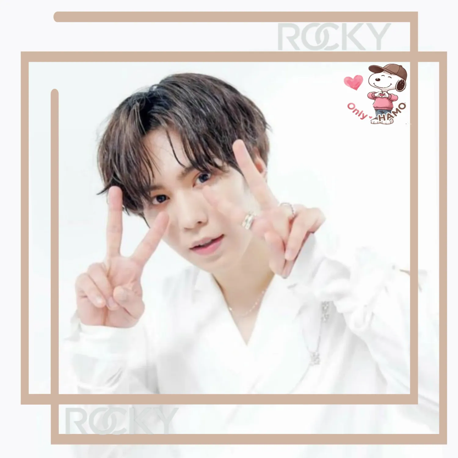 A moment captured by Rocky's fan