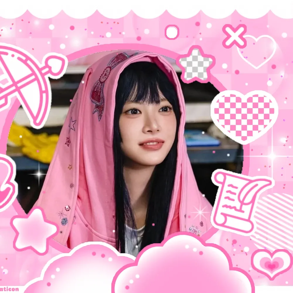 Behind-the-scenes cut of Hong Eunchae (LE SSERAFIM)