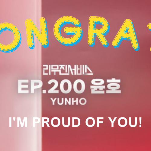 Recent activity shot of Yunho (ATEEZ)