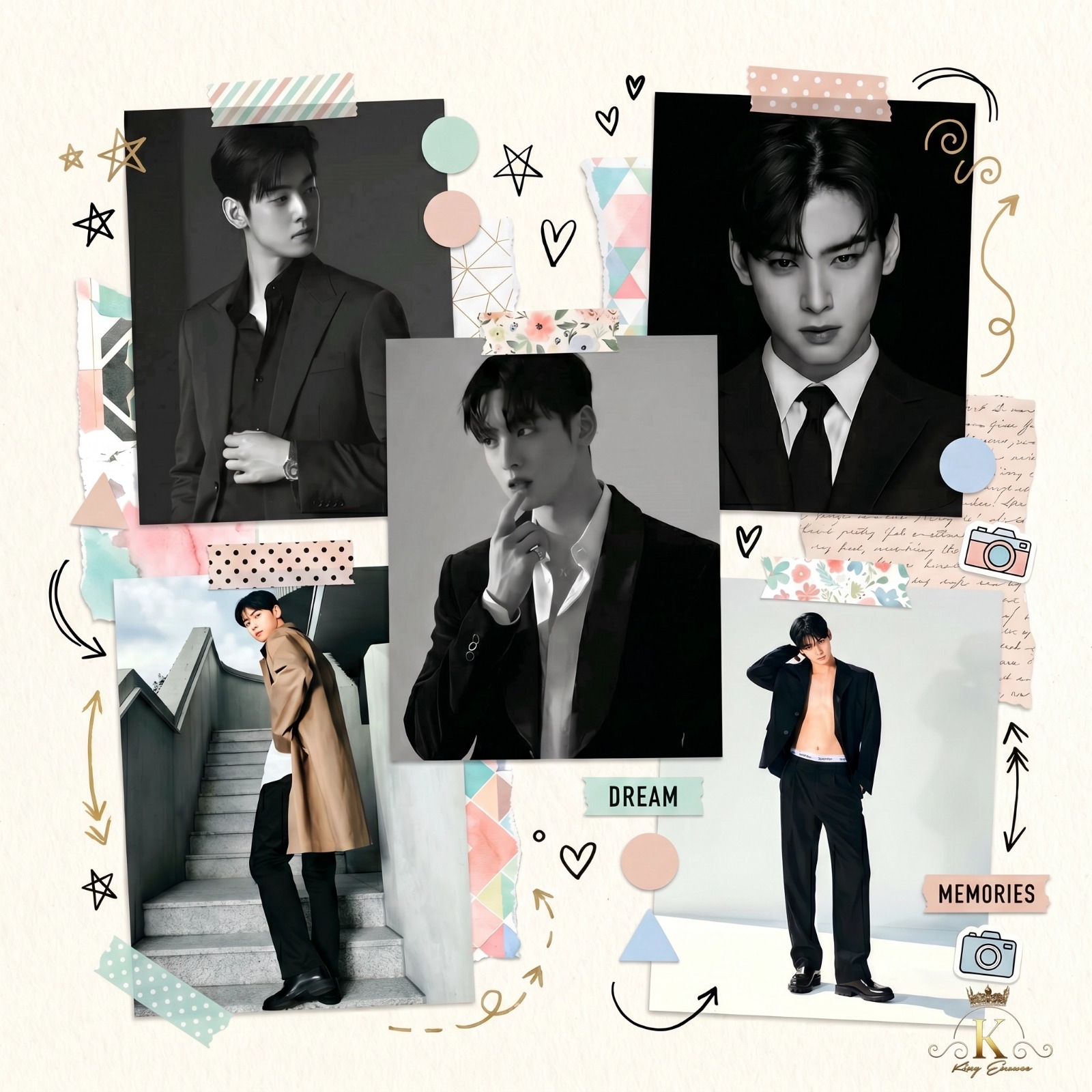 A moment captured by Eunwoo (ASTRO)'s fan