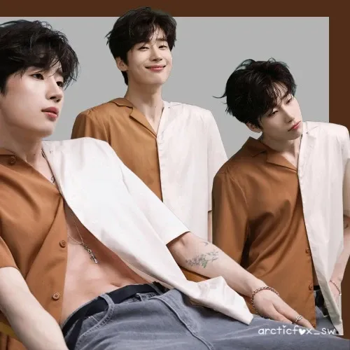 Behind-the-scenes cut of Han Seungwoo