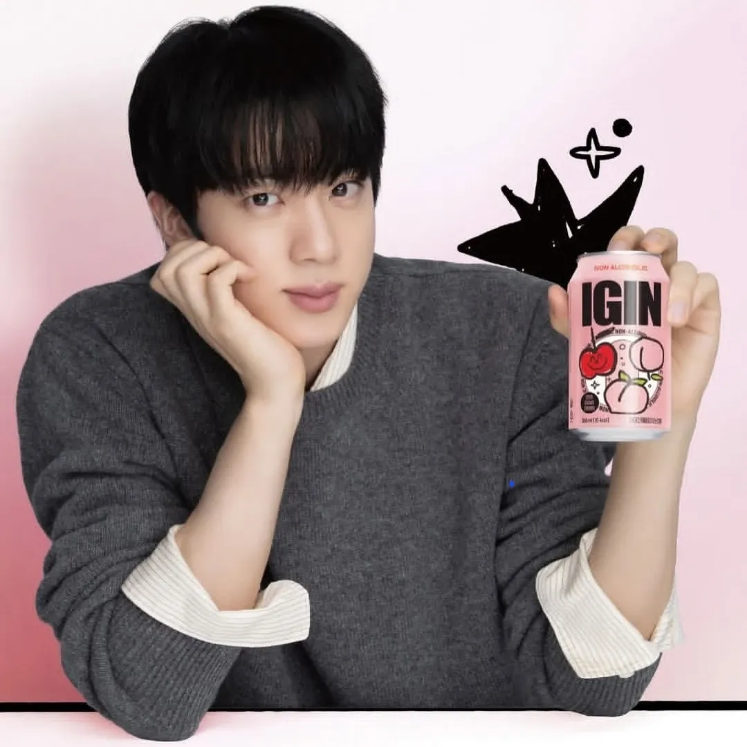 Latest photo of Jin (BTS)