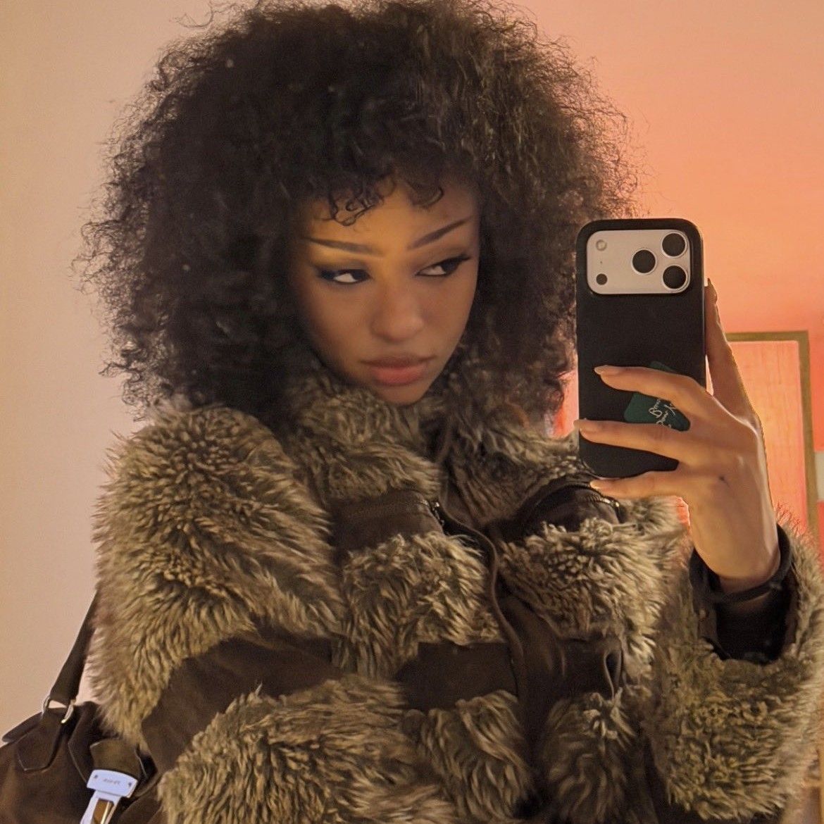 A moment captured by KATSEYE's fan