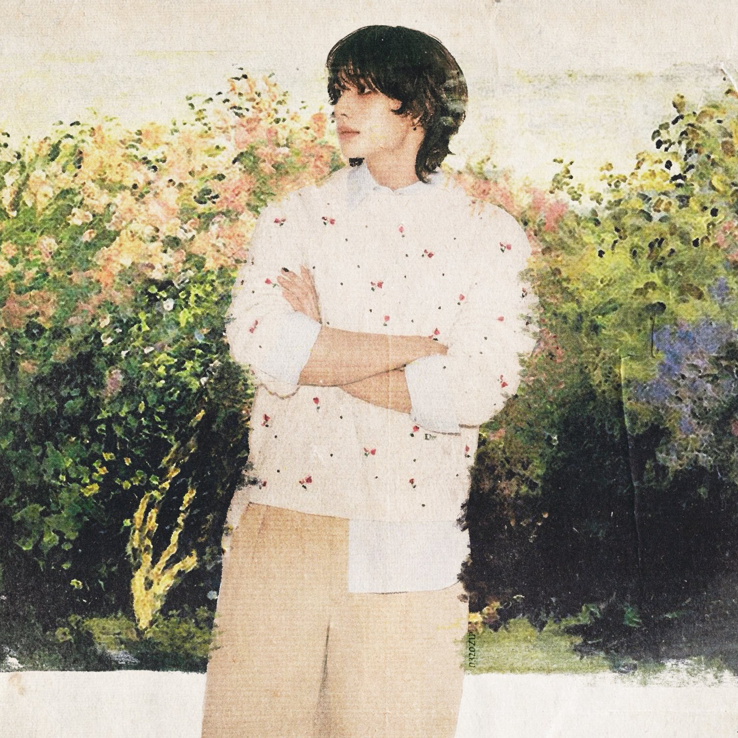 A moment captured by Hyunjin (Stray Kids)'s fan