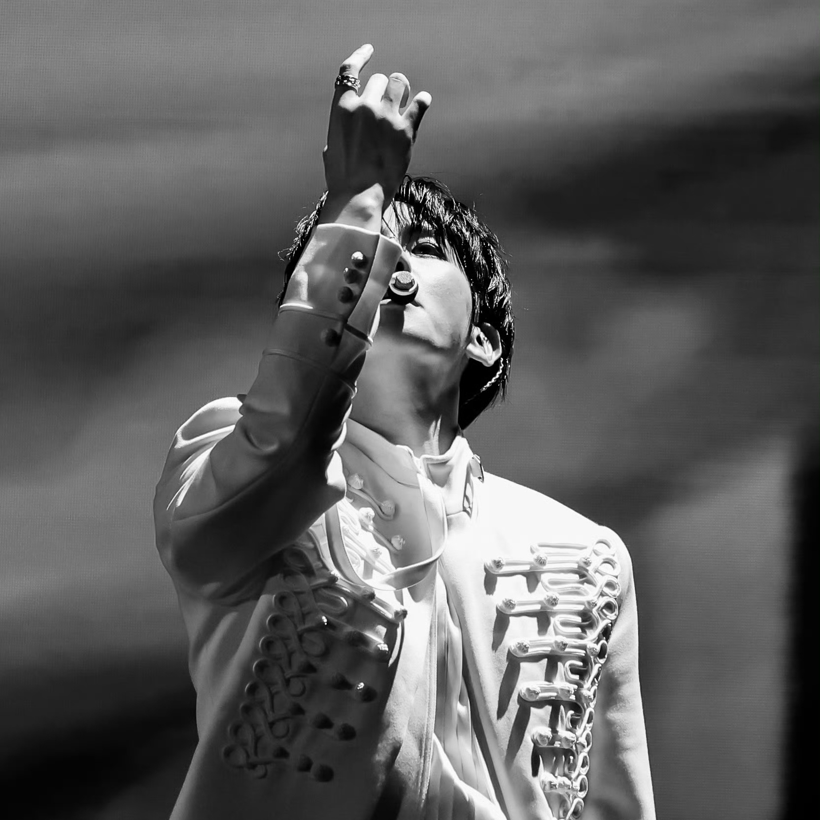 伯賢 (EXO)粉絲拍下的瞬間