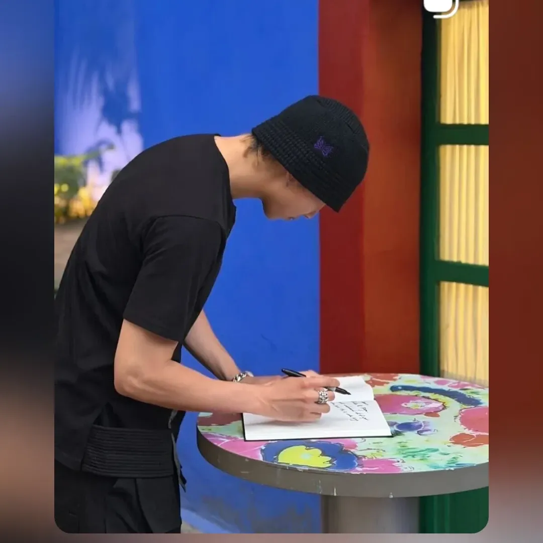 A moment captured by RM (BTS)'s fan