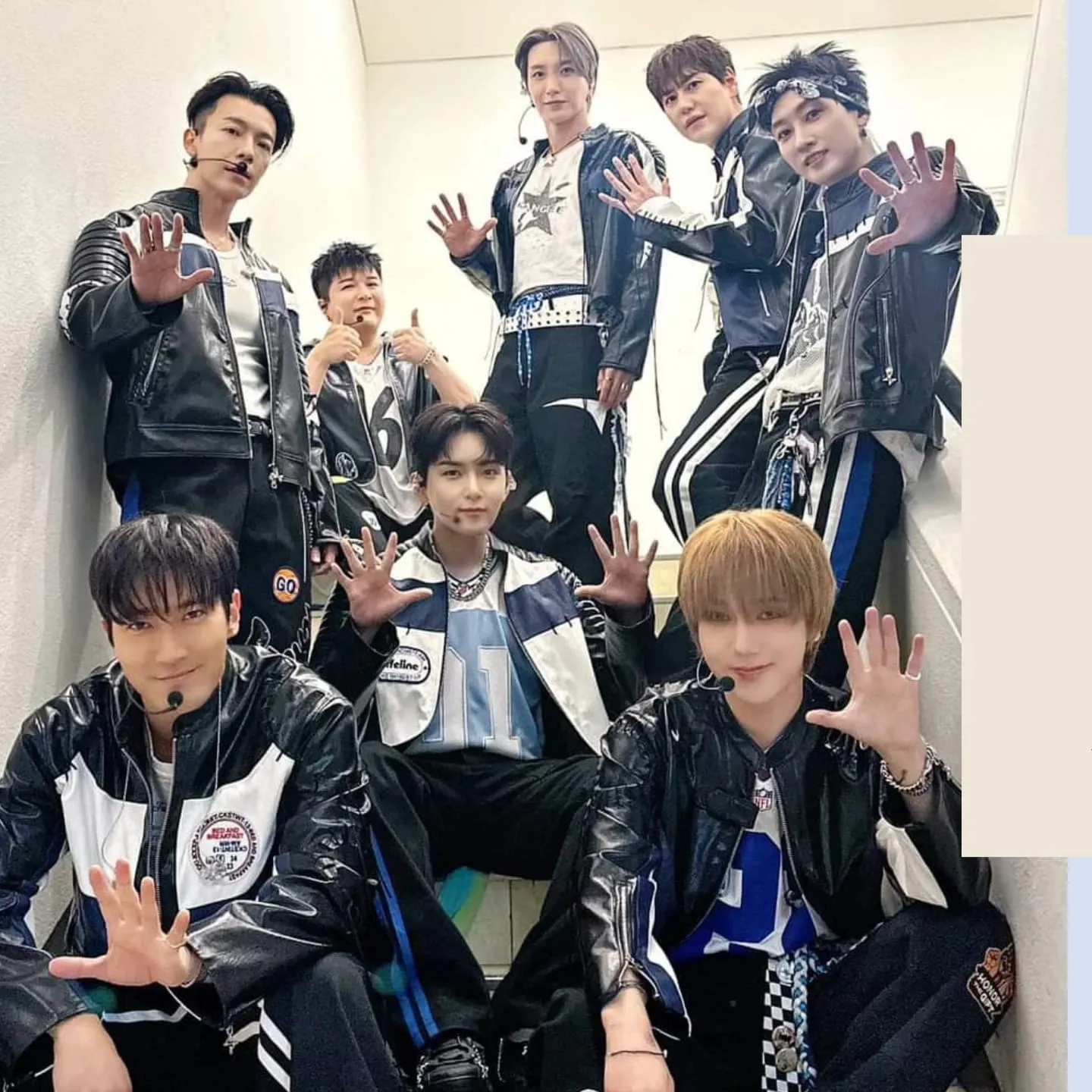 슈퍼주니어의 비하인드 컷