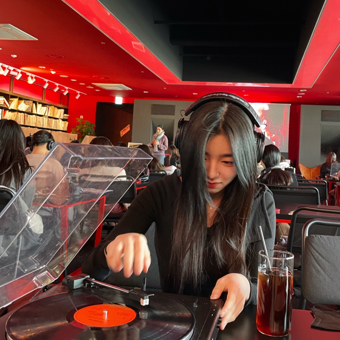 A moment captured by tripleS's fan