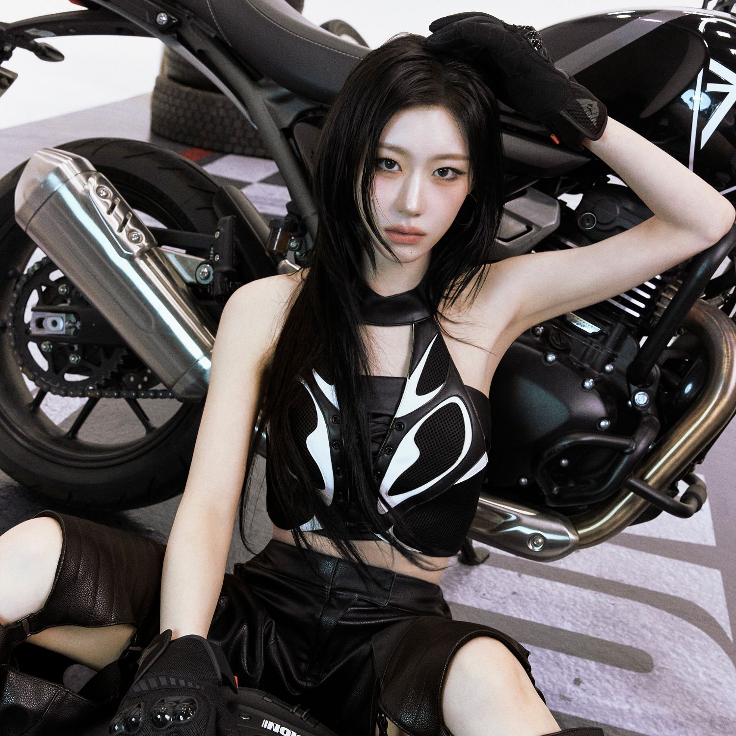 チェリョン (ITZY)の舞台裏ショット