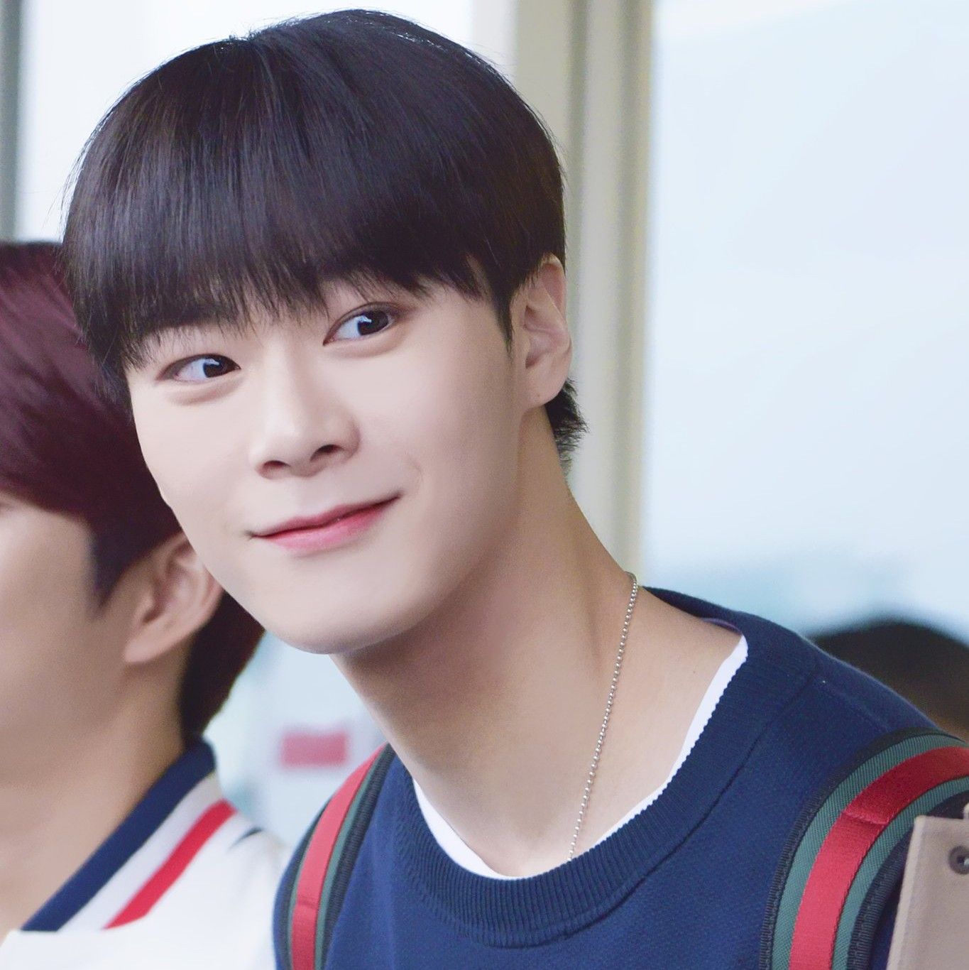 A moment captured by Moonbin (ASTRO)'s fan