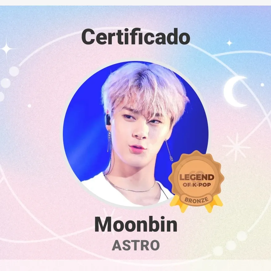 A moment captured by Moonbin (ASTRO)'s fan