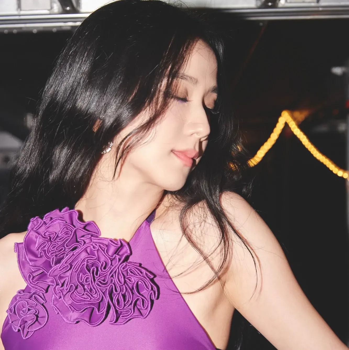 Momen yang diabadikan oleh penggemar Jisoo (BLACKPINK)