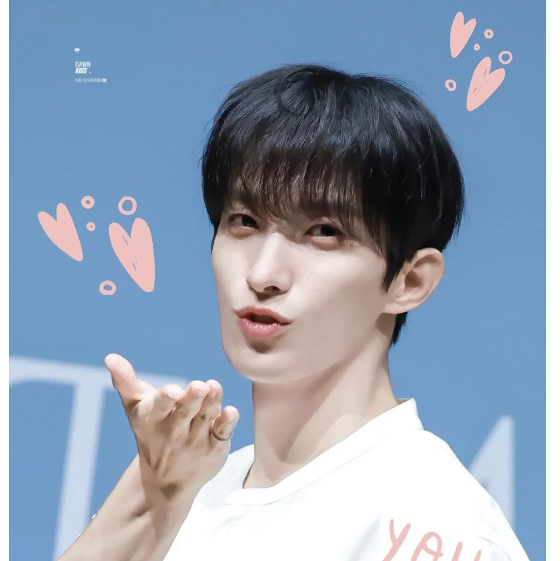 A moment captured by DK (SEVENTEEN)'s fan