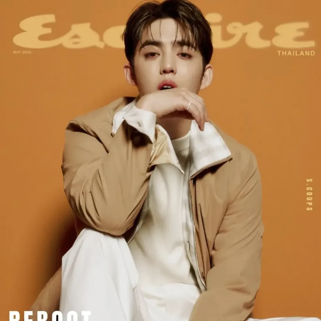 Recent activity shot of S.Coups (SEVENTEEN)