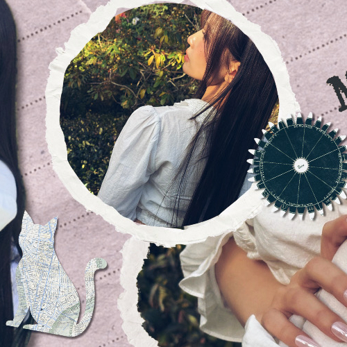 Behind-the-scenes cut of Mayuka (NiziU)