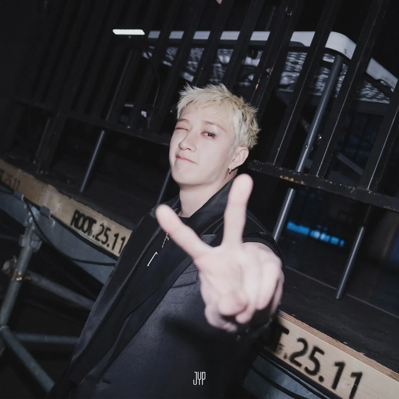 Recent activity shot of Bang Chan (Stray Kids)