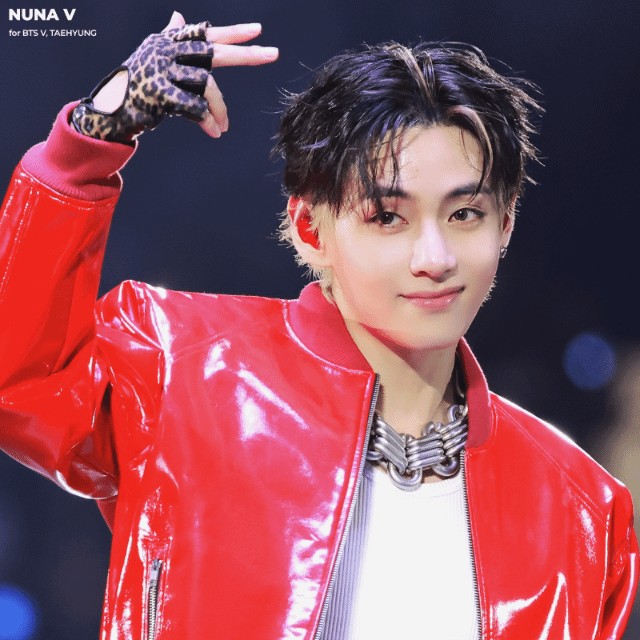 Recent activity shot of V (BTS)