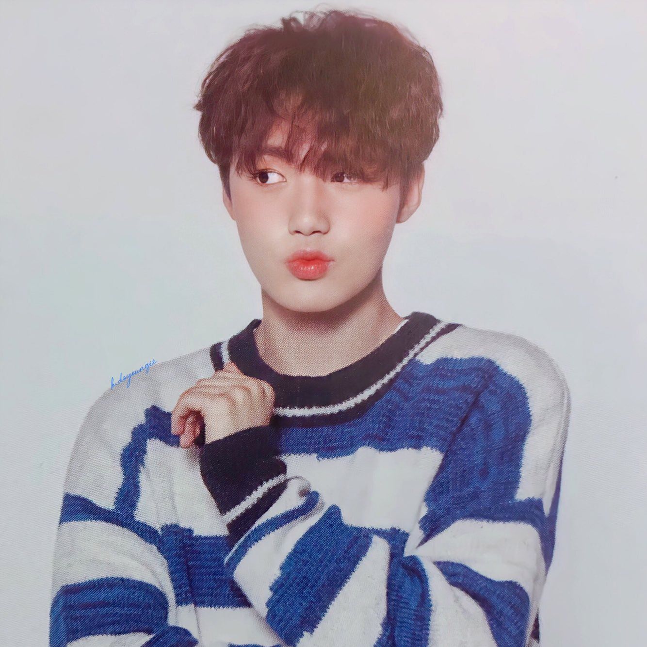 Recent activity shot of Doyoung (TREASURE)