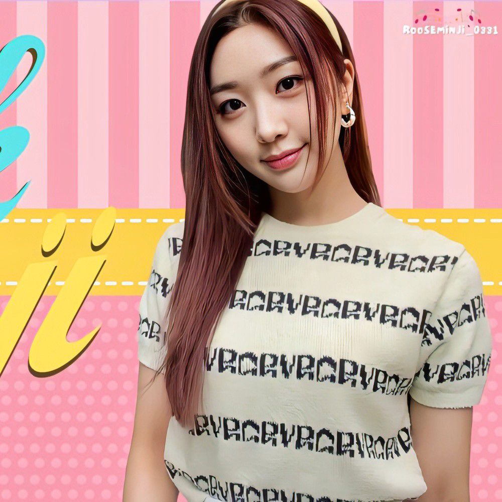 민지의 비하인드 컷