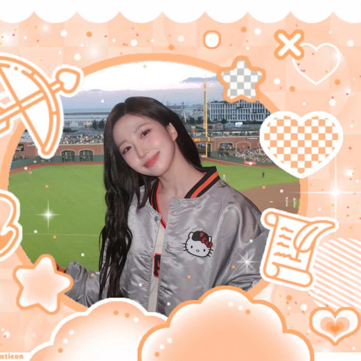 Behind-the-scenes cut of Haewon (NMIXX)