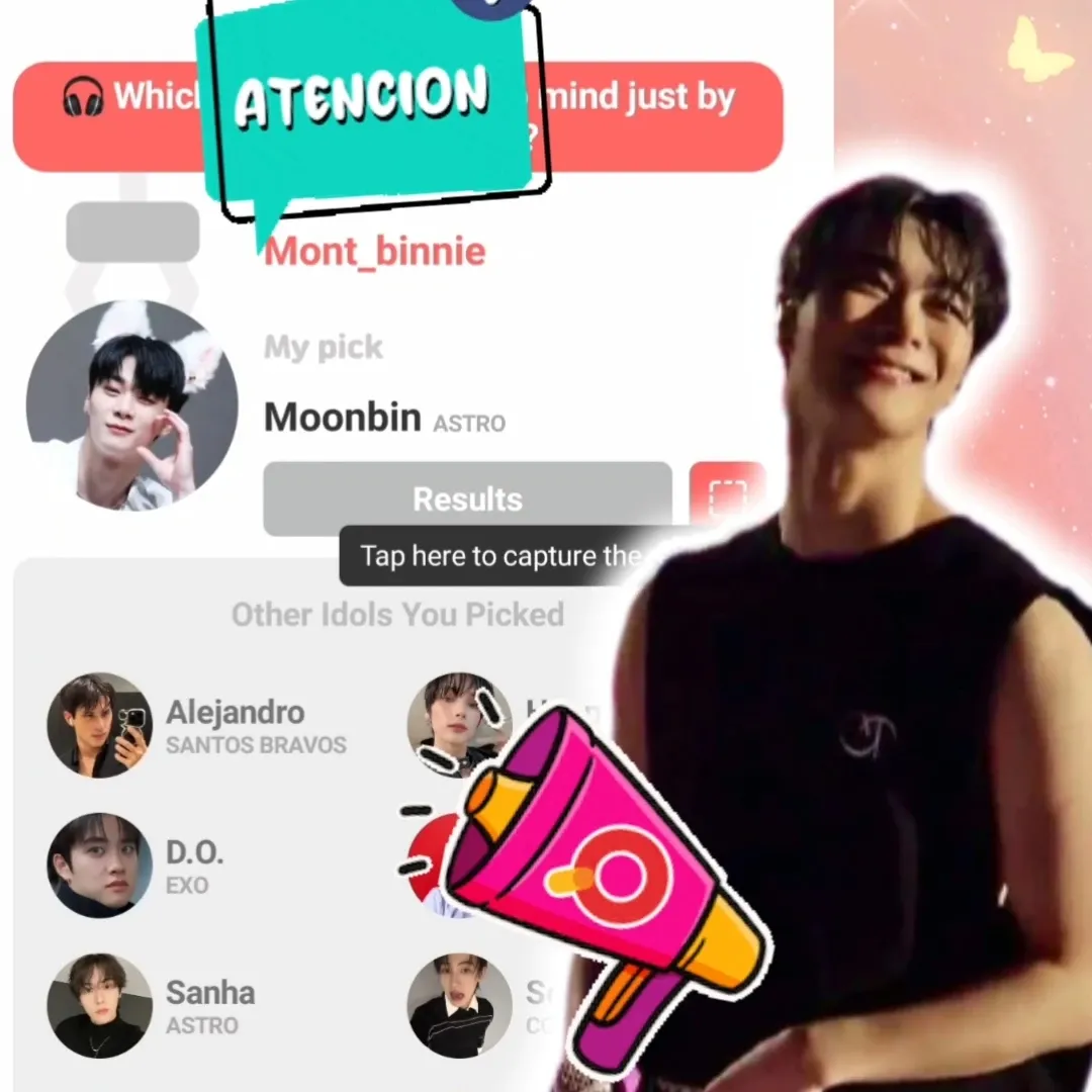 Recent activity shot of Moonbin (ASTRO)