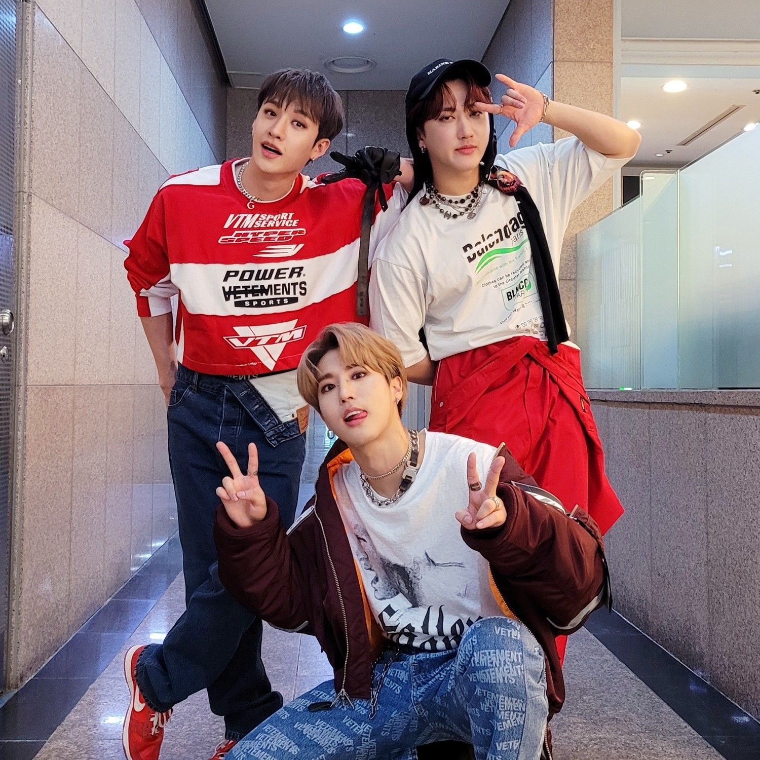 Recent activity shot of Stray Kids