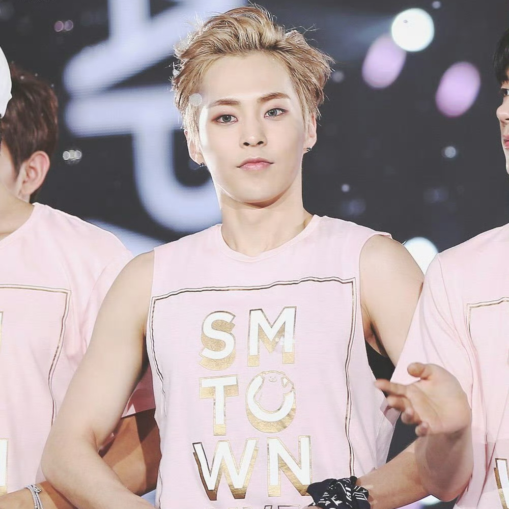 Recent activity shot of Xiumin (EXO)