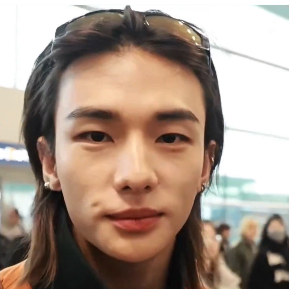 Behind-the-scenes cut of Hyunjin (Stray Kids)