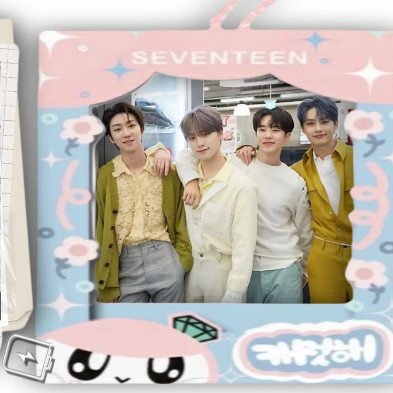 세븐틴의 비하인드 컷