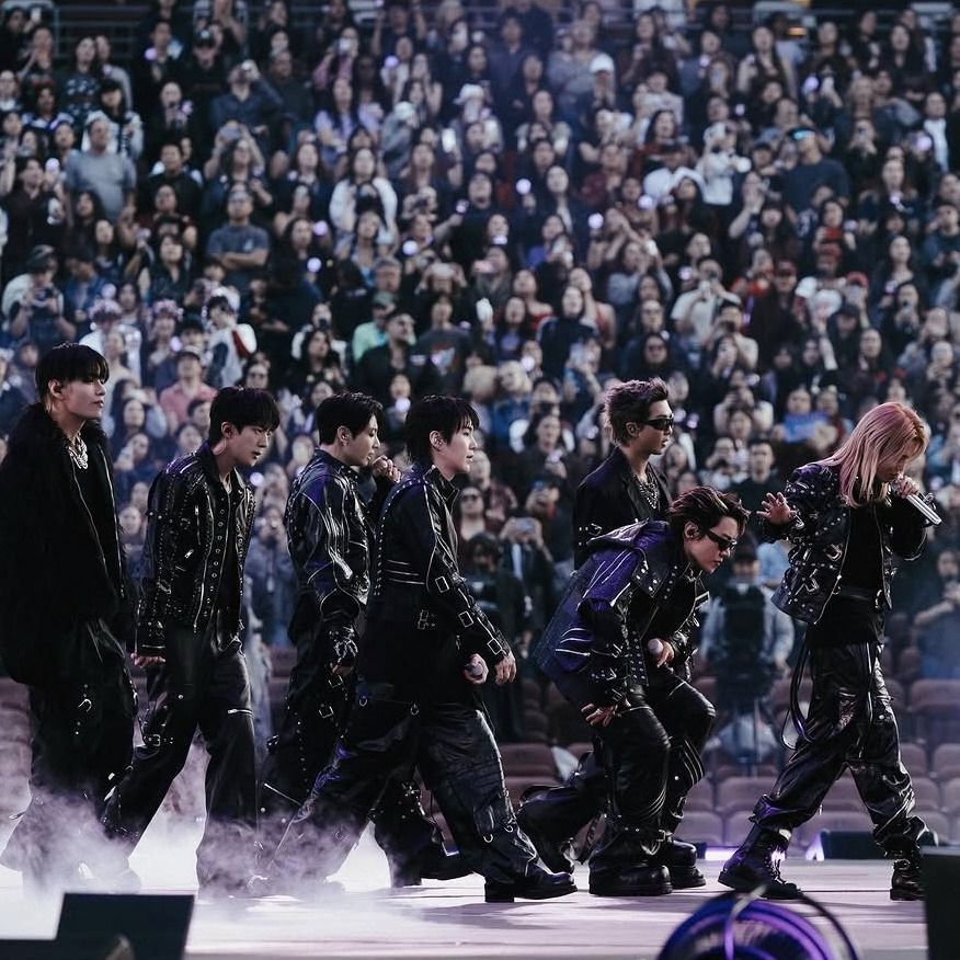 A moment captured by BTS's fan